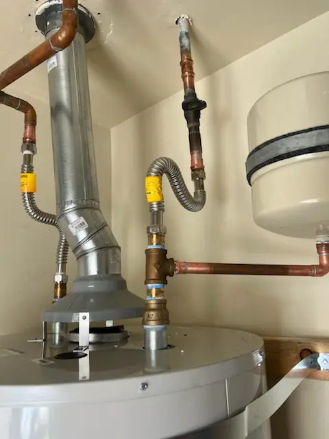 Water heater installation and plumbing repair in Laurel Hills